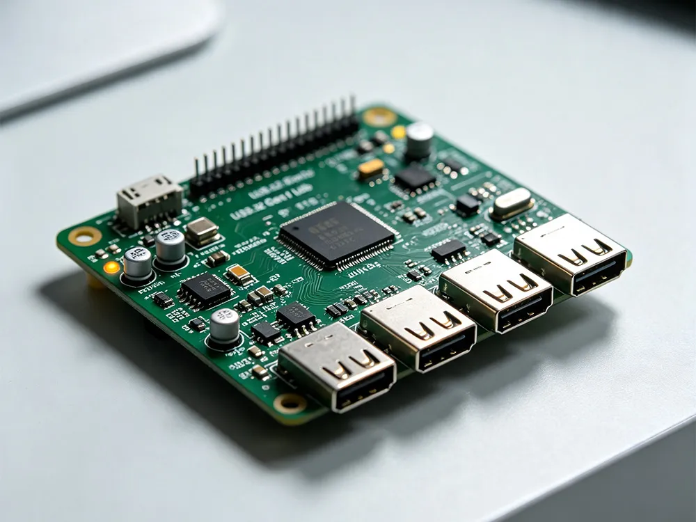 4 Port Usb 3.2 Gen 1 Hub Pcba