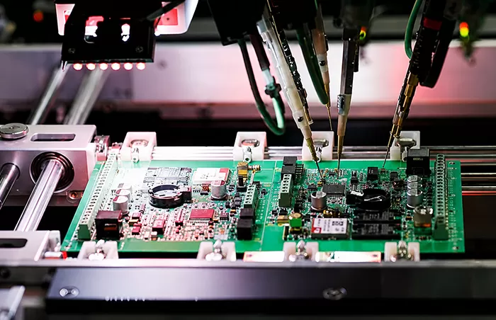 AOI SPI X-ray and functional testing for AI hardware PCB assembly