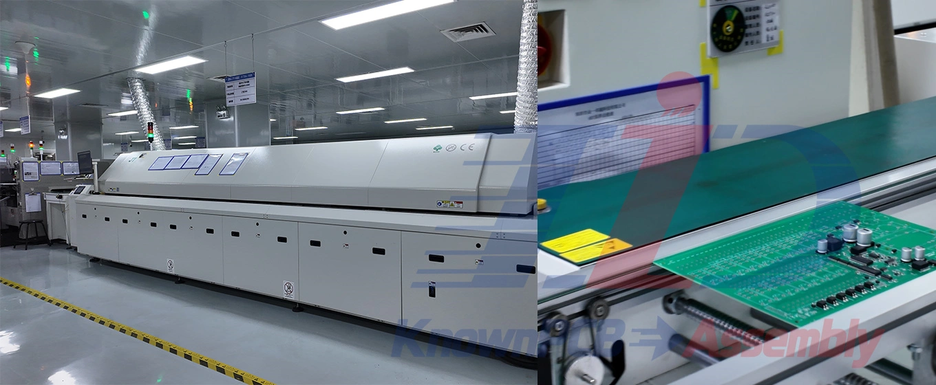 KnownPCB priority quick turn PCB assembly line for fast SMT and THT production